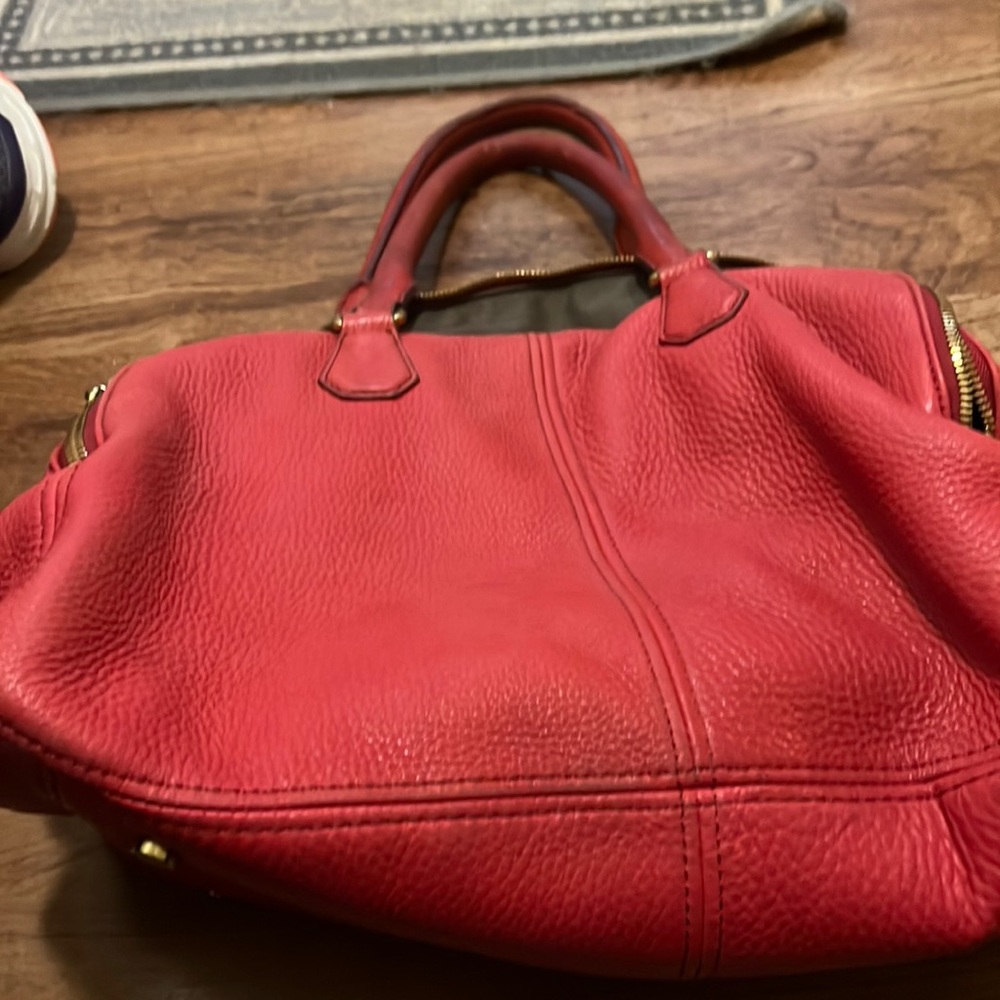 J Crew tote- some wear